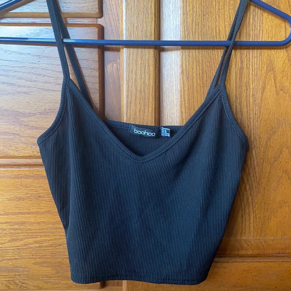 Black Crop Top
